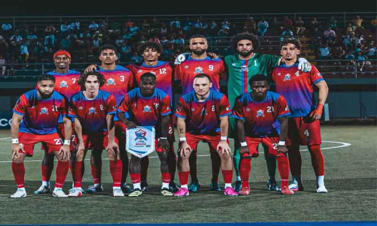 Team St. Maarten faced French Guiana